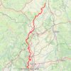 Itinéraire GR300 Randonnée de Châtel-de-Neuvre (Allier) à Clermont-Ferrand (Puy-de-Dôme), distance, dénivelé, altitude, carte, profil, trace GPS