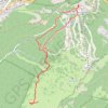 Itinéraire Raquettes au Crozat (Col de la Faucille), distance, dénivelé, altitude, carte, profil, trace GPS