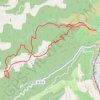 Itinéraire Tournon sur Rhône, des Champs à Charray, distance, dénivelé, altitude, carte, profil, trace GPS