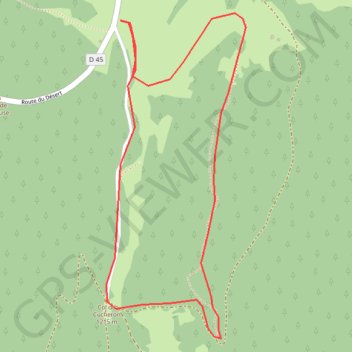 Itinéraire Circuit raquette de la pointière, distance, dénivelé, altitude, carte, profil, trace GPS
