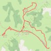 Itinéraire Zeinegi, Gatarre et Buluntza en circuit depuis le col de Bilgoza, distance, dénivelé, altitude, carte, profil, trace GPS