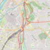 Itinéraire Metz, Seille&Bellecroix, distance, dénivelé, altitude, carte, profil, trace GPS