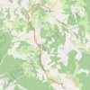 Itinéraire Bourdeaux - Vesc, distance, dénivelé, altitude, carte, profil, trace GPS