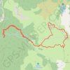 Itinéraire Signal et pic du Gourzy depuis les Eaux Chaudes, distance, dénivelé, altitude, carte, profil, trace GPS