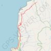 Itinéraire De Faja Grande vers Ponta Delgada, Açores, distance, dénivelé, altitude, carte, profil, trace GPS