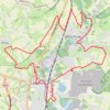 Itinéraire Vtt 20Km St Roch, distance, dénivelé, altitude, carte, profil, trace GPS