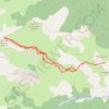 Itinéraire Tete raisins freissiniere, distance, dénivelé, altitude, carte, profil, trace GPS