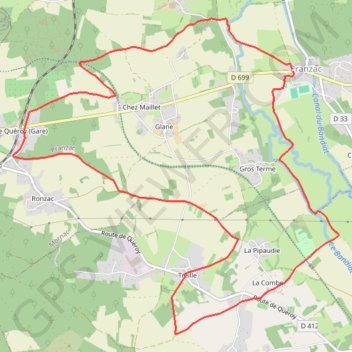 Itinéraire FWhvj, distance, dénivelé, altitude, carte, profil, trace GPS