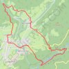 Itinéraire Pont du Dragon sur la Valserine, distance, dénivelé, altitude, carte, profil, trace GPS