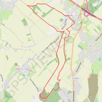 Itinéraire La Scyrendale, distance, dénivelé, altitude, carte, profil, trace GPS