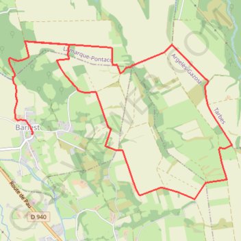 Itinéraire Course Nouste Corrida 11km, distance, dénivelé, altitude, carte, profil, trace GPS