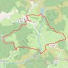 Itinéraire Gentioux-Pigerolles, la vallée de la Chandouille, distance, dénivelé, altitude, carte, profil, trace GPS