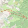 Itinéraire L’ Estany del Diable depuis Formiguères, distance, dénivelé, altitude, carte, profil, trace GPS