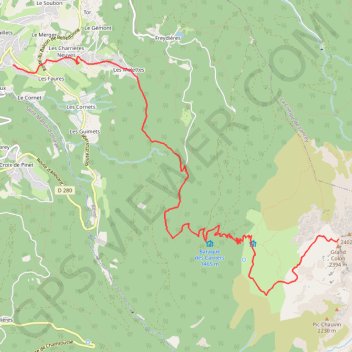 Itinéraire De revel au sommet du grand colon, distance, dénivelé, altitude, carte, profil, trace GPS