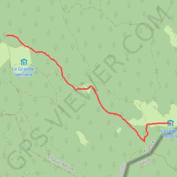 Itinéraire Refuge de la Jaique, distance, dénivelé, altitude, carte, profil, trace GPS