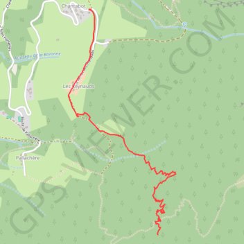 Itinéraire Pas Aronde, distance, dénivelé, altitude, carte, profil, trace GPS