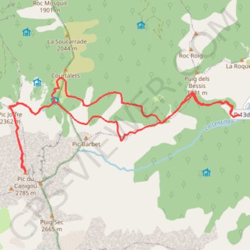 Itinéraire 2014-08-18 16:15:49, distance, dénivelé, altitude, carte, profil, trace GPS