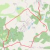 Itinéraire 87-170, distance, dénivelé, altitude, carte, profil, trace GPS