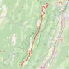 Itinéraire Traversée du vaisseau de pierre, distance, dénivelé, altitude, carte, profil, trace GPS