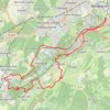 Itinéraire Le Doubs par Monts et Crêtes, distance, dénivelé, altitude, carte, profil, trace GPS