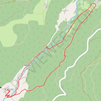 Itinéraire Boucle de La Peyregade à Martinat, distance, dénivelé, altitude, carte, profil, trace GPS