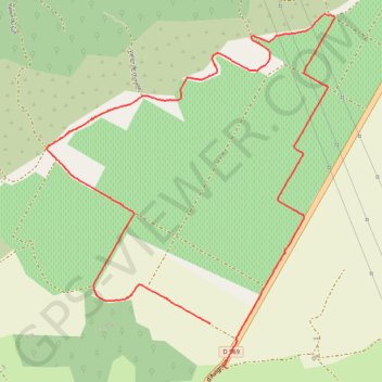Itinéraire Tracé 29 nov. 2018 14:16:56, distance, dénivelé, altitude, carte, profil, trace GPS