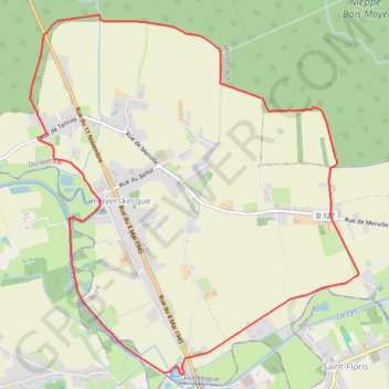 Itinéraire CIRCUIT DES TROIS CLOCHERS, distance, dénivelé, altitude, carte, profil, trace GPS