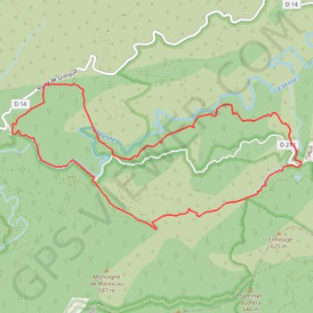 Itinéraire Circuit Terre Sauvage, distance, dénivelé, altitude, carte, profil, trace GPS