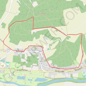 Itinéraire Le Bois de Chapeaumont, distance, dénivelé, altitude, carte, profil, trace GPS