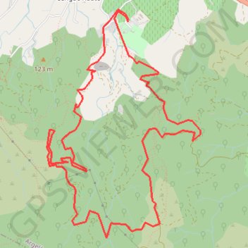 Itinéraire Vamy_N2_Argeles_sur_Mer, distance, dénivelé, altitude, carte, profil, trace GPS