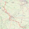 Itinéraire Contes - Carlepont, distance, dénivelé, altitude, carte, profil, trace GPS