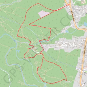 Itinéraire 33-843-Original, distance, dénivelé, altitude, carte, profil, trace GPS