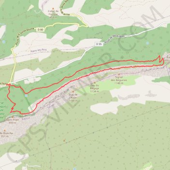 Itinéraire Corniches Marcel Estruch, distance, dénivelé, altitude, carte, profil, trace GPS