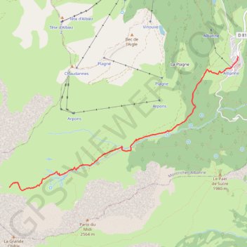 Itinéraire Col d'Emy, distance, dénivelé, altitude, carte, profil, trace GPS