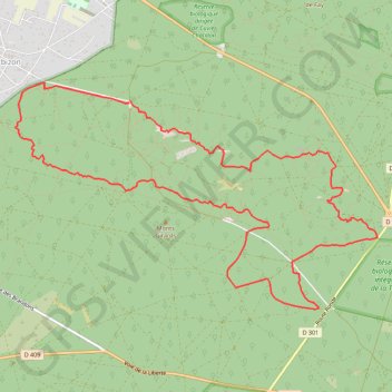 Itinéraire Les gorges d'apremont, distance, dénivelé, altitude, carte, profil, trace GPS