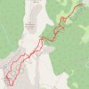 Itinéraire La Tournette depuis Belchamp (Bornes - Aravis), distance, dénivelé, altitude, carte, profil, trace GPS