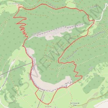Itinéraire Par le Creux du Van et le Soliat, distance, dénivelé, altitude, carte, profil, trace GPS