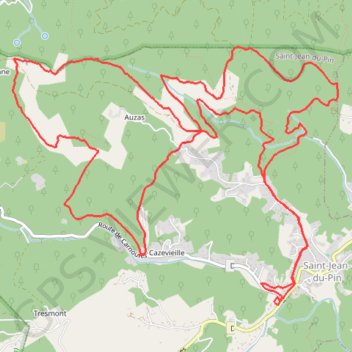 Itinéraire Reco Amazones 17,5 km, distance, dénivelé, altitude, carte, profil, trace GPS