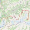 Itinéraire Haute Route Chamonix - Zermatt (1ère partie), distance, dénivelé, altitude, carte, profil, trace GPS