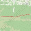 Itinéraire Forêt de cèdres, distance, dénivelé, altitude, carte, profil, trace GPS