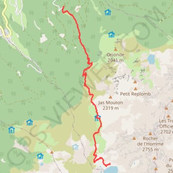 Itinéraire Journey of 06/06/2023 4h59 PM, distance, dénivelé, altitude, carte, profil, trace GPS
