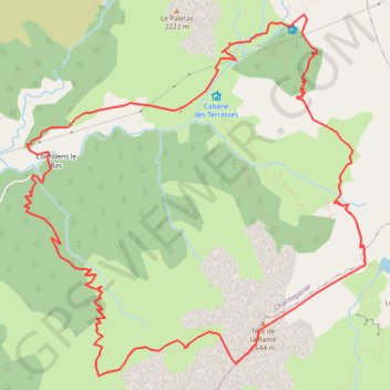 Itinéraire Tête des Chétives en boucle depuis Confolens, distance, dénivelé, altitude, carte, profil, trace GPS