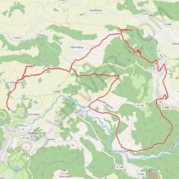 Itinéraire Murol - Saint-Nectaire (Auvergne), distance, dénivelé, altitude, carte, profil, trace GPS