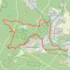 Itinéraire Boucle VTT dans la forêt de Fontainebleau, distance, dénivelé, altitude, carte, profil, trace GPS