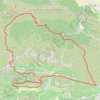 Itinéraire Circuit dans alpilles, distance, dénivelé, altitude, carte, profil, trace GPS