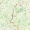Itinéraire Caen / Thury-Harcourt, distance, dénivelé, altitude, carte, profil, trace GPS