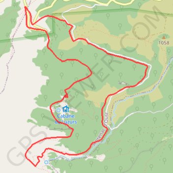 Itinéraire Les chevaux de Mérens - Sentenac d'Oust, distance, dénivelé, altitude, carte, profil, trace GPS