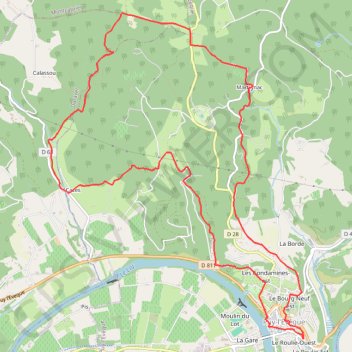 Itinéraire 0, distance, dénivelé, altitude, carte, profil, trace GPS