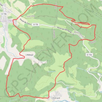 Itinéraire Sacré Trail des Collines de Tullins, distance, dénivelé, altitude, carte, profil, trace GPS