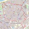 Itinéraire Etincelle, à pied dans Grenoble, distance, dénivelé, altitude, carte, profil, trace GPS